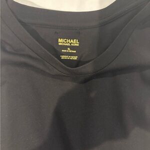 Michael Kors Black Short Sleeve Tee